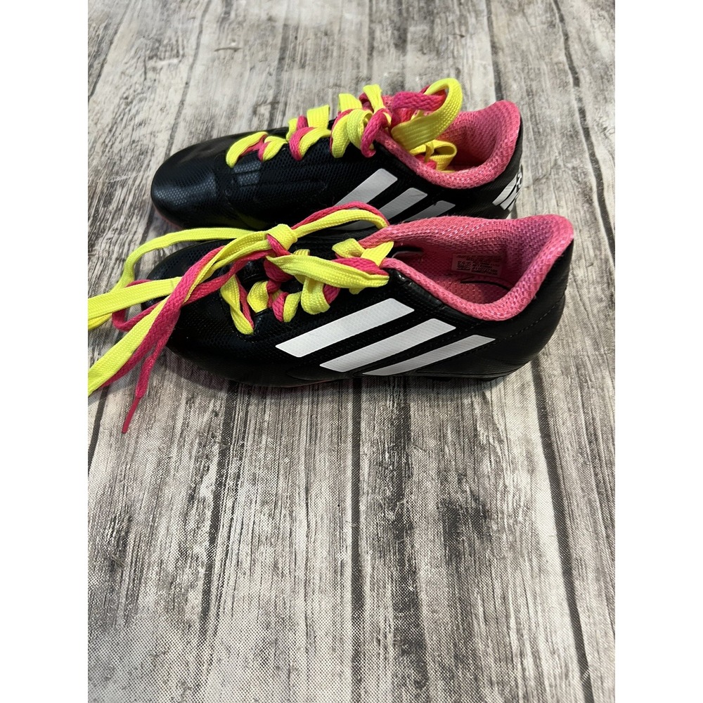 Adidas Youth Soccer Cleats Black youth size‎ 13K - Picture 2 of 10